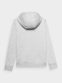 Sudadera con capucha y cremallera para mujer - gris 4FWMM00TSWSF1467 gris