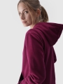 Sudadera con capucha y cremallera de mujer - violeta 4FWMM00TSWSF1467 violeta