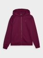 Sudadera con capucha y cremallera de mujer - violeta 4FWMM00TSWSF1467 violeta