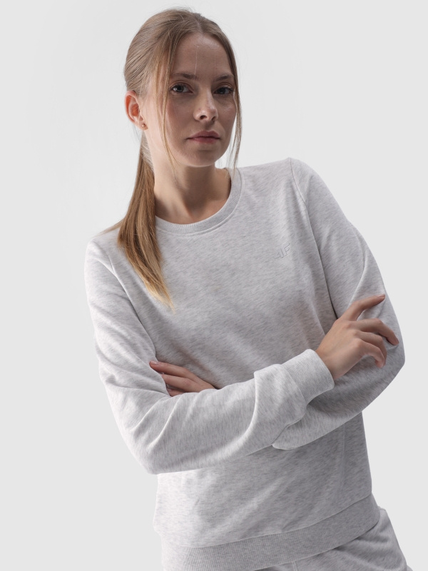 Sudadera de mujer sin capucha - gris 4FWMM00TSWSF1469 gris