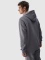 Sudadera con capucha para hombre - gris 4FWMM00TSWSM1464 gris