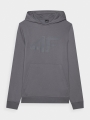 Sudadera con capucha para hombre - gris 4FWMM00TSWSM1464 gris