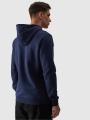 Sudadera con capucha para hombre - azul marino 4FWMM00TSWSM1464 azul marino