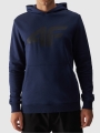 Sudadera con capucha para hombre - azul marino 4FWMM00TSWSM1464 azul marino