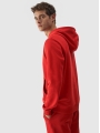 Sudadera con capucha para hombre - rojo 4FWMM00TSWSM1464 Rojo