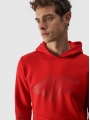 Sudadera con capucha para hombre - rojo 4FWMM00TSWSM1464 Rojo