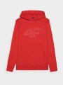 Sudadera con capucha para hombre - rojo 4FWMM00TSWSM1464 Rojo