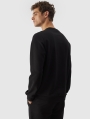 Sudadera de hombre sin capucha - negro 4FWMM00TSWSM1465 negro