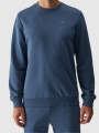 Sudadera de hombre sin capucha - denim 4FWMM00TSWSM1465 azul marino