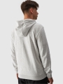 Sudadera con capucha y cremallera para hombre - gris 4FWMM00TSWSM1466 gris