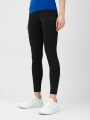 Leggings de punto para mujer - negro 4FWMM00TTIGF195 negro