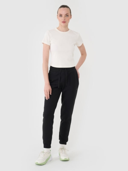 Pantalones de Chándal Jogger para Mujer - Negro - 4FWMM00TTROF1138
