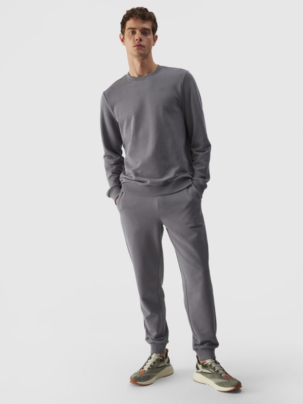 Pantalones de Chándal para Hombre - Negro/Gris - 4FWMM00TTROM0942