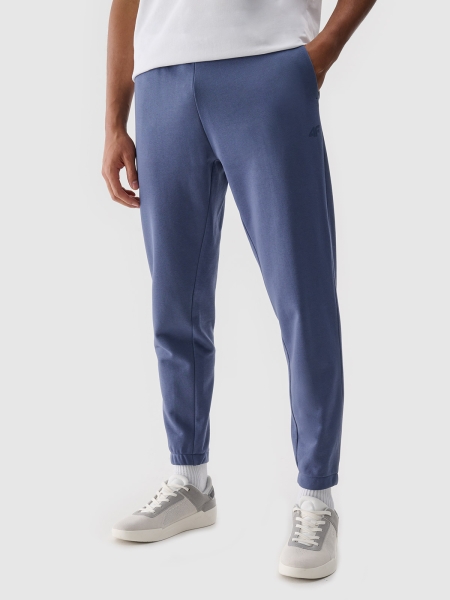 Pantalones de chándal para hombre - azul marino 4FWMM00TTROM1139 azul marino