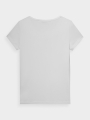 Camiseta slim plain mujer - blanco 4FWMM00TTSHF1845 Blanco