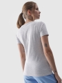 Camiseta slim plain mujer - gris 4FWMM00TTSHF1845 gris