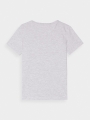 Camiseta slim plain mujer - gris 4FWMM00TTSHF1845 gris