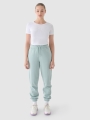 Camiseta slim de mujer con estampado - blanco 4FWMM00TTSHF1846 Blanco
