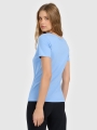 Camiseta Crop-Top Lisa para Mujer - Azul Marino - 4FWMM00TTSHF1846                      