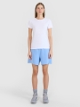 Slim plain camiseta de las mujeres - blanco 4FWMM00TTSHF2255 Blanco
