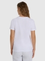 Camiseta Lisa para Mujer - Blanco - 4FWMM00TTSHF2356