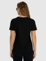 Camiseta Lisa para Mujer - Negro - 4FWMM00TTSHF2356