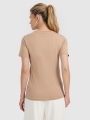 Camiseta Lisa para Mujer - Beige - 4FWMM00TTSHF2356        