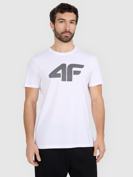 T-shirt para Hombre - Blanco - 4FWMM00TTSHM1844      