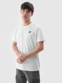 Camiseta lisa de hombre - blanco 4FWMM00TTSHM2256 Blanco