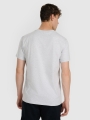 Camiseta Lisa para Hombre - Gris - 4FWMM00TTSHM2256