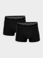 Calzoncillos bóxer para hombre (pack de 2) - negro 4FWMM00UBXSM051 negro