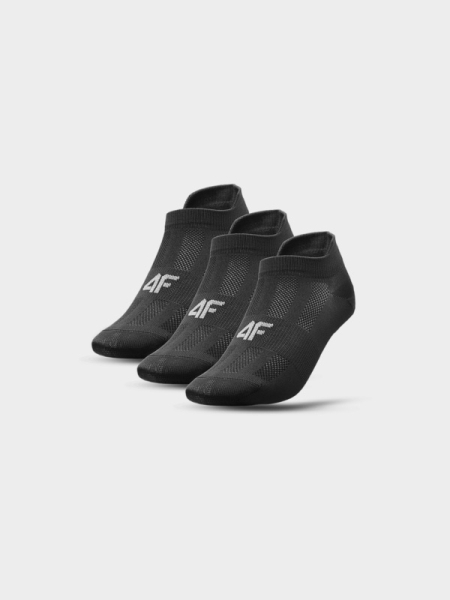 Calcetines de Entrenamiento para Mujer (3-Pack) - Negro - 4FWMM00UFSOF136   