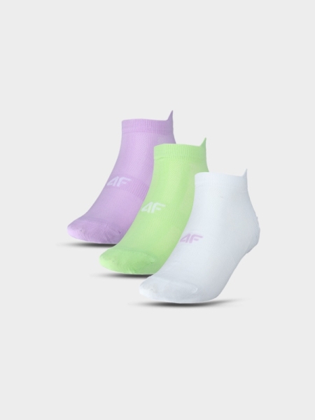 Calcetines por Encima del Tobillo para Mujer (3-Pack) - Multicolor - 4FWMM00UFSOF202 