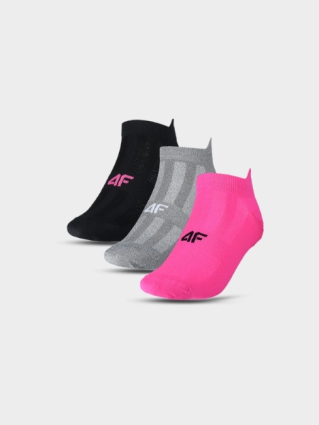 Calcetines por Encima del Tobillo para Mujer (3-Pack) - Multicolor - 4FWMM00UFSOF202