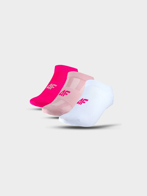 Calcetines por Encima del Tobillo para Mujer (3-Pack) - Multicolor - 4FWMM00UFSOF202  