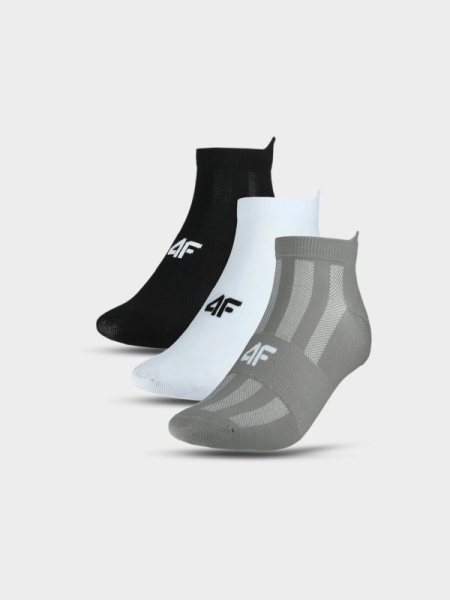 Calcetines de Entrenamiento para Hombre (3-Pack) - Multicolor - 4FWMM00UFSOM137   