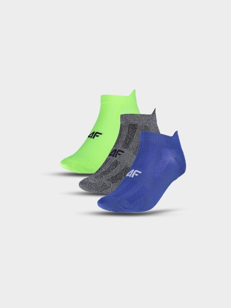 Calcetines de Entrenamiento para Hombre (3-Pack) - Multicolor - 4FWMM00UFSOM137   