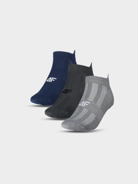Calcetines de Entrenamiento para Hombre (3-Pack) - Multicolor - 4FWMM00UFSOM203
