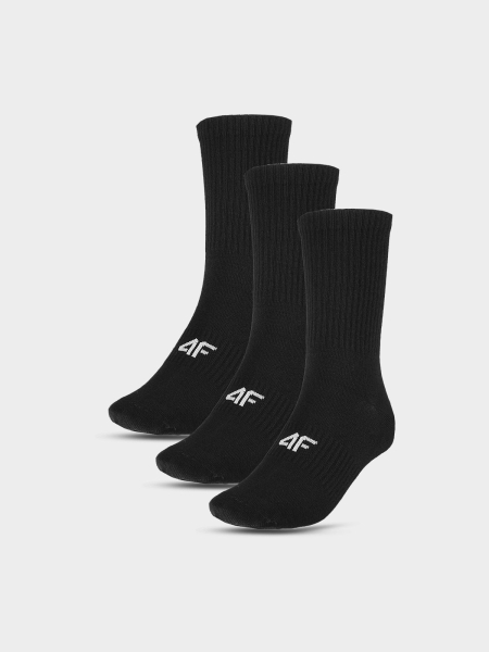 Calcetines de mujer casual crew (pack de 3) - negro 4FWMM00USOCF279 negro