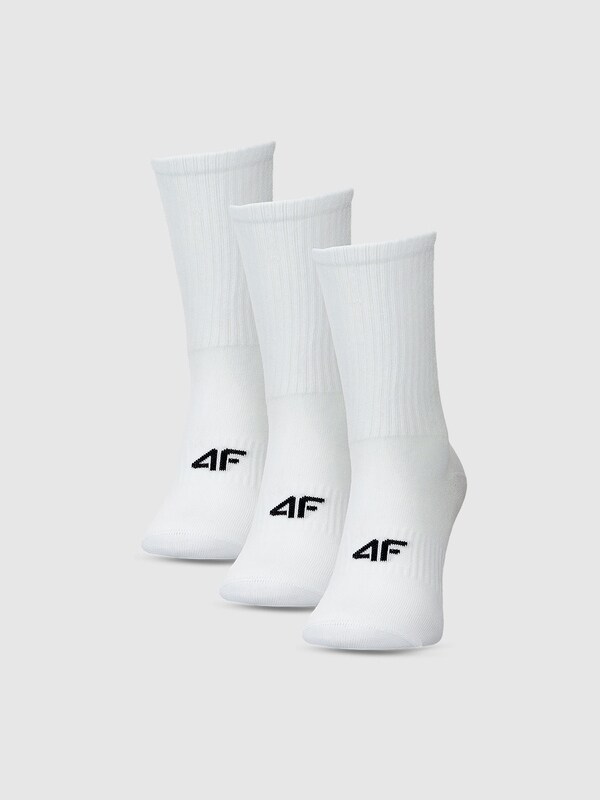 Calcetines para Mujer (3-Pack) - Blanco - 4FWMM00USOCF474      