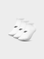 Calcetines tobilleros casuales para hombre (paquete de 3) - blanco 4FWMM00USOCM277 Blanco - 4FWMM00USOCM277-10S