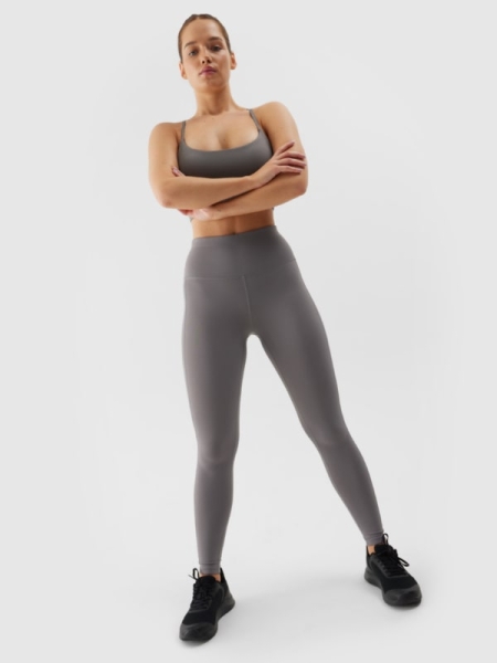 Leggings Quick Dry para Mujer - Gris - 4FWSS24TFTIF232 