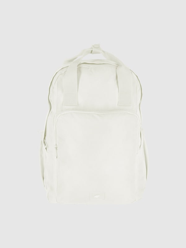 Mochila urbana (18 L) con bolsillo para portátil - blanco 4FWSS25ABACF420 Blanco