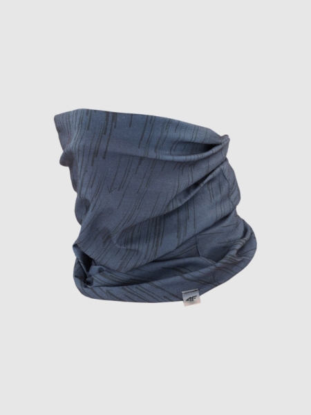 Pañuelo De Ciclismo Unisex - Azul Marino/Gris - 4FWSS25ABDAU093 