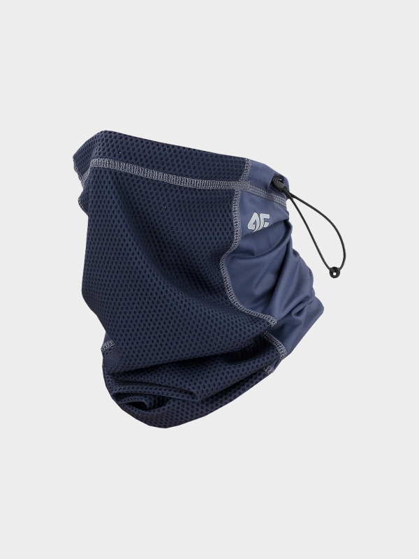 Bandana running unisex - Azul marino 4FWSS25ABDAU095 gris