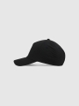 Gorra unisex con visera - Negro - 4FWSS25ACABU369
