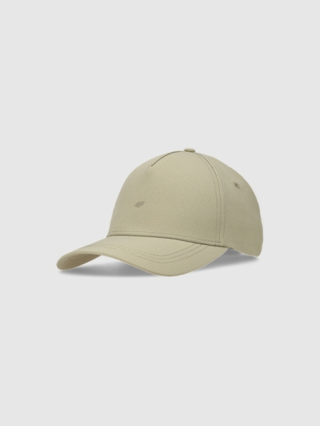 Gorra unisex con visera - Oliva/Caqui - 4FWSS25ACABU369