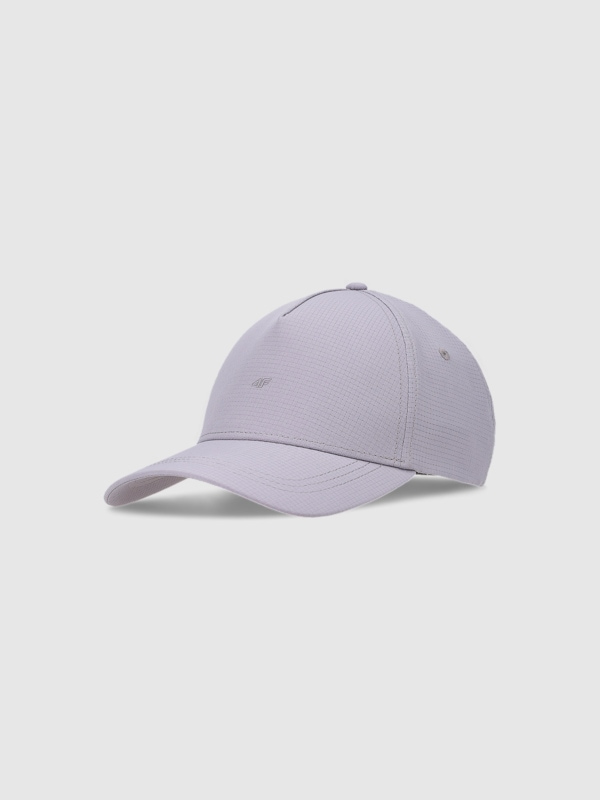 Gorra unisex con visera - Morado/Violeta - 4FWSS25ACABU369