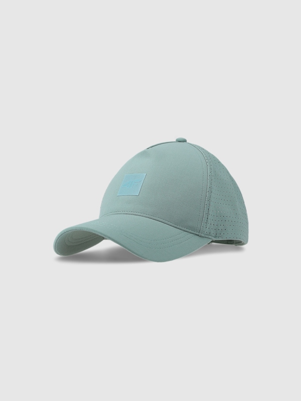 Gorra Unisex con Visera - Turquesa - 4FWSS25ACABU372
