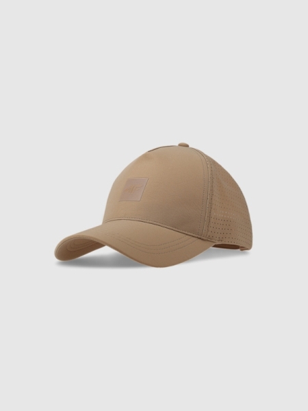 Gorra Unisex con Visera - Beige - 4FWSS25ACABU372